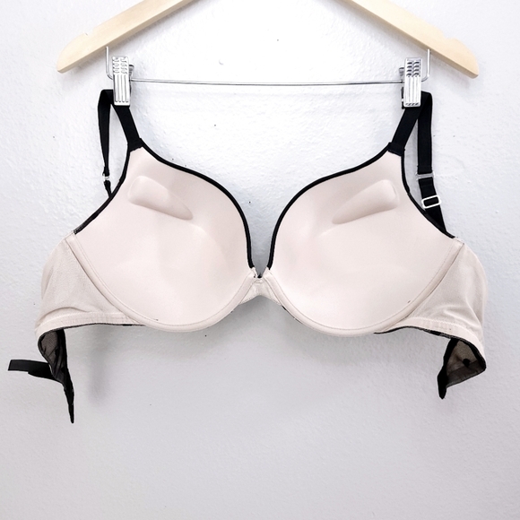 New! Frederick's of Hollywood Push-Up Plunge Heart Throb Spot Convertible Bra - Picture 6 of 8